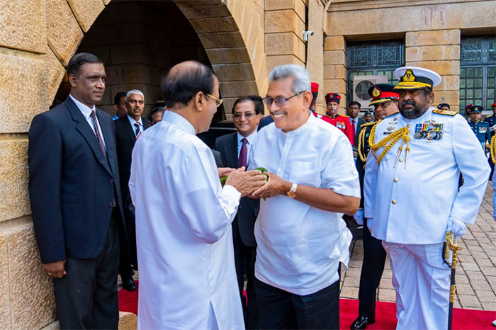 Gotabaya Rajapaksa assumes duties as President of Sri Lanka