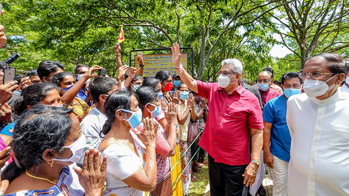 Sri Lanka President Gotabaya Rajapaksa visited Polonnaruwa