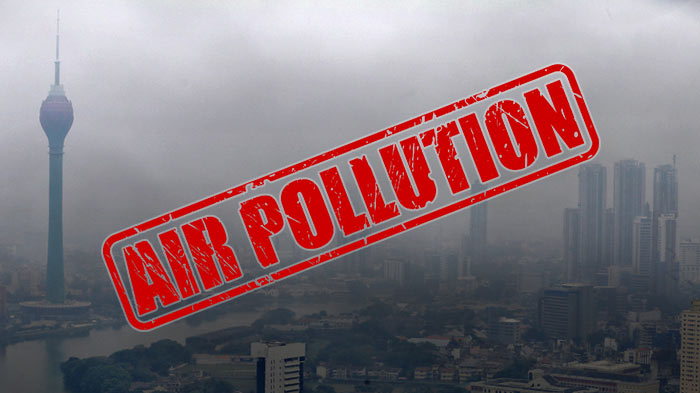 Air pollution in Colombo Sri Lanka