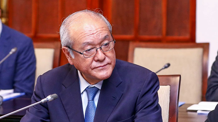 Japan’s Finance Minister Suzuki Shunichi