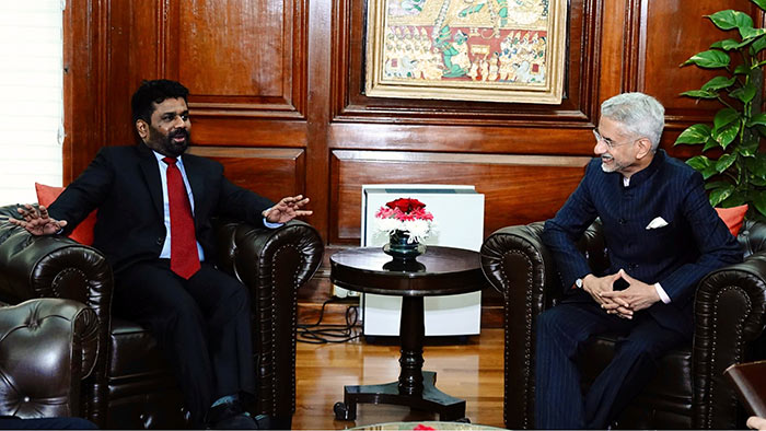 JVP Leader Anura Kumara Dissanayake meets India&apos;s Foreign Minister S. Jaishankar in Delhi