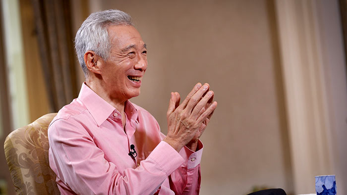 Singapore's former Prime Minister Lee Hsien Loong