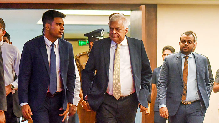 Sri Lankan President Ranil Wickremesinghe