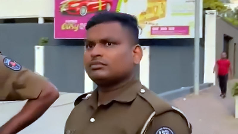 Sri Lankan Police constable suspended for planting drugs during traffic check