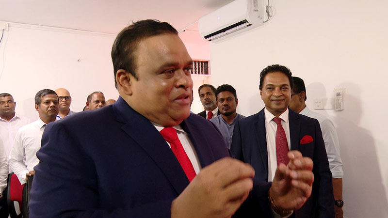 Dhammika Perera with Sagara Kariyawasam