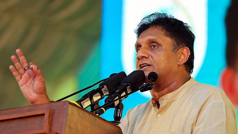 Sajith Premadasa pledges to abolish executive presidency if elected - Sri Lanka