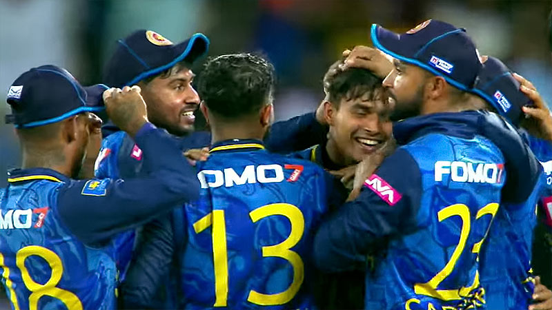 Sri Lanka won the ODI cricket series against India