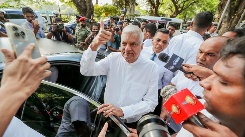 Former Sri Lankan President Ranil Wickremesinghe