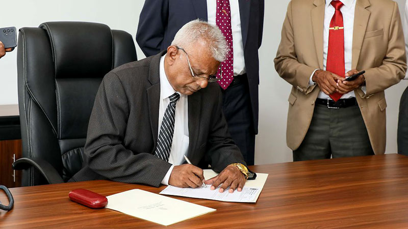 Ravi Seneviratne, Secretary to the Ministry of Public Security, Sri Lanka