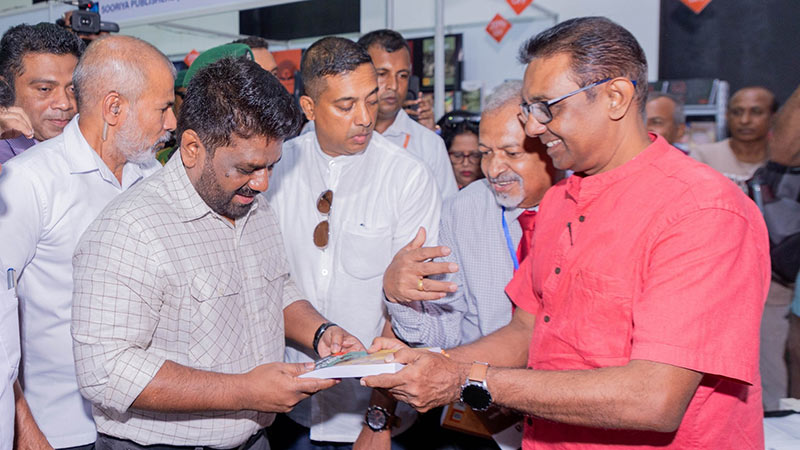 Sri Lankan President Anura Kumara Dissanayake attends 25th Colombo International Book Fair