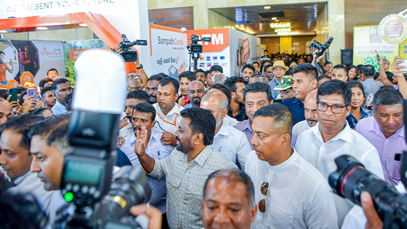 Sri Lankan President Anura Kumara Dissanayake attends 25th Colombo International Book Fair