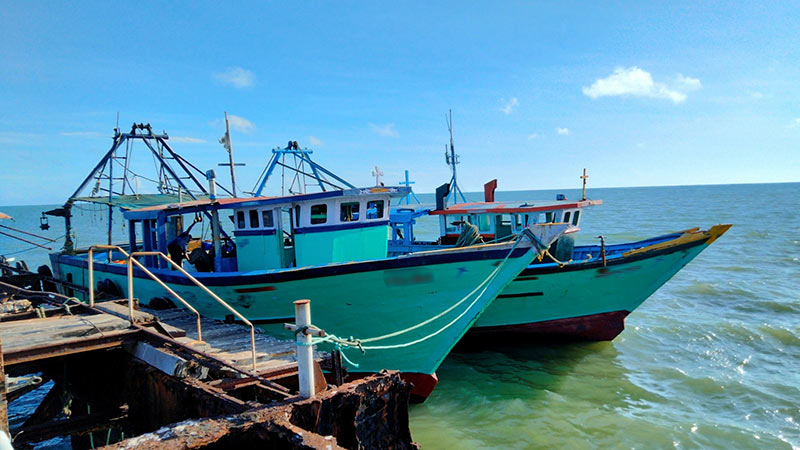 Sri Lanka Navy seizes two Indian boats, 17 fishermen for poaching in local waters