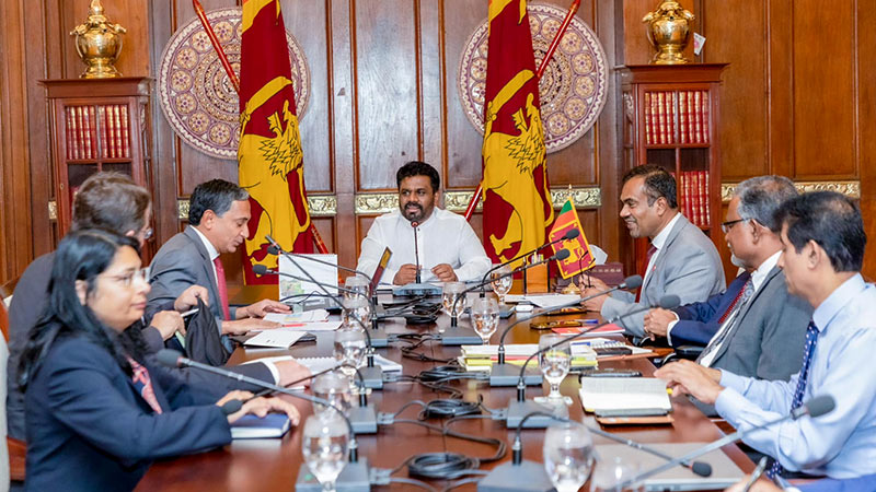 IMF delegation meets Sri Lanka President Anura Kumara Dissanayake