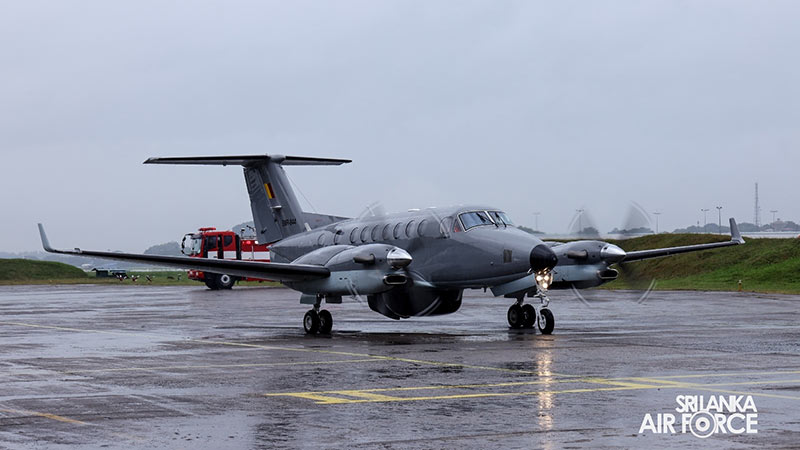 U.S. transfers advanced King Air maritime patrol aircraft to Sri Lanka Air Force