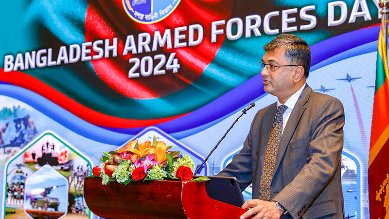 Sri Lanka Defence Secretary graces 53rd Bangladesh Armed Forces Day ...