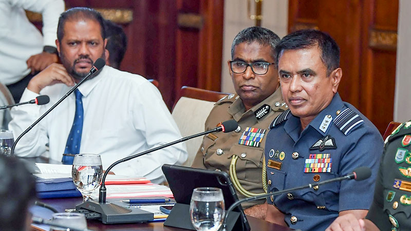 Sri Lanka Air Force Commander Air Marshal Udeni Rajapaksa