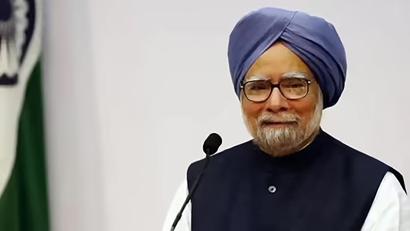 Former Indian Prime Minister Manmohan Singh