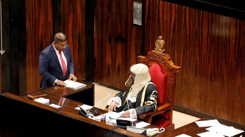 Muhammathu Saali Naleem takes oath as national list MP of SLMC