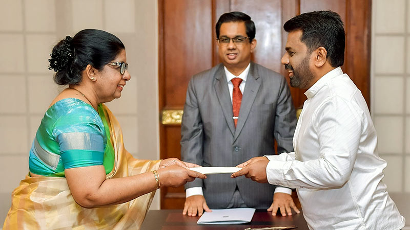 Murdu Nirupa Bidushinie Fernando sworn in as Sri Lanka's 48th Chief Justice