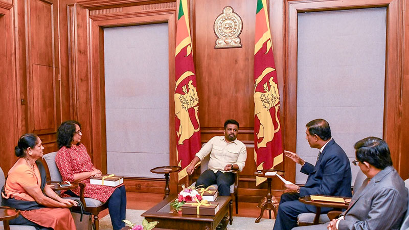 Report on MPs', Ministers', and former Presidents' allowances submitted to Sri Lankan President Anura Kumara Dissanayake