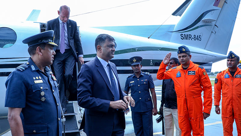 Sri Lanka Air Force gets Beechcraft King Air 350 aircraft from Australia