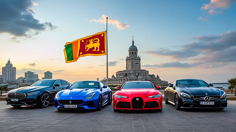 Super luxury vehicles in Sri Lanka