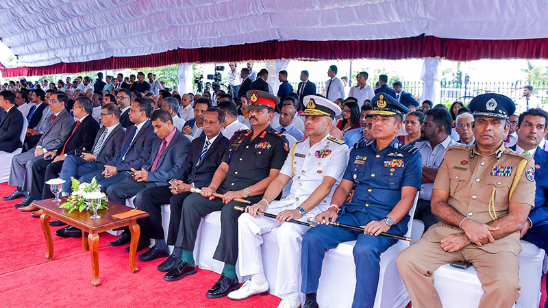 Launch Ceremony of the Clean Sri Lanka Program