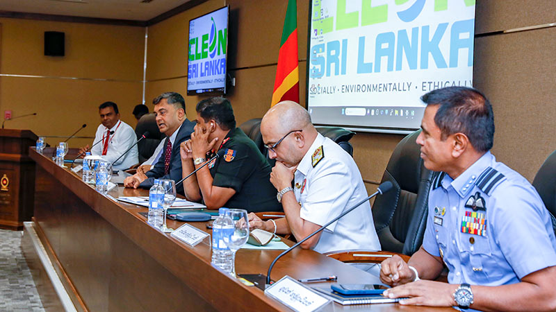 Defence Ministry prepares for active role in 'Clean Sri Lanka' initiative