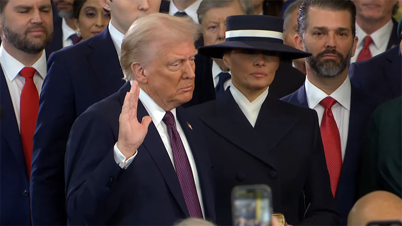 Donald Trump sworn in as 47th U.S. President