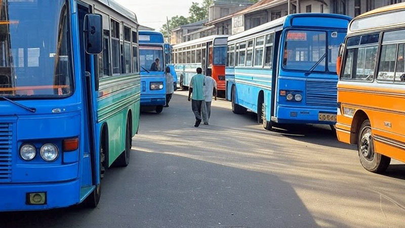 Private buses in Sri Lanka