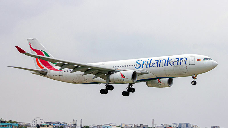 SriLankan Airlines plane