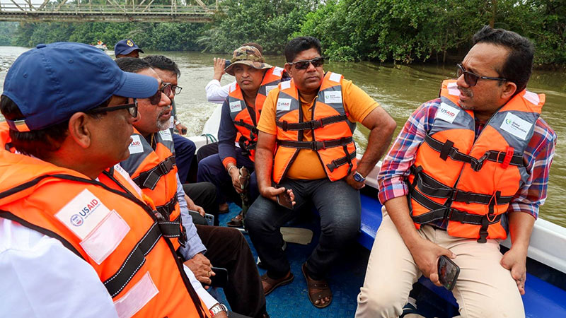 Industry Minister conducts boat tour of Nilwala River to address key issues