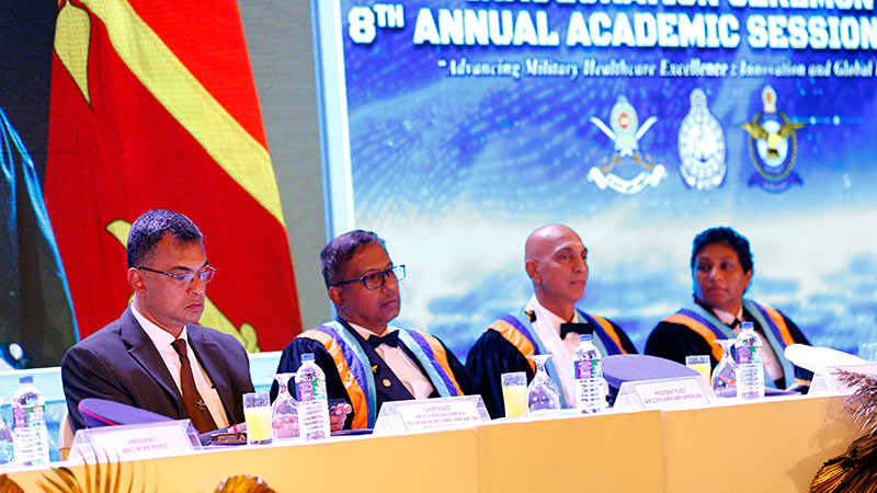 8th Annual Academic Sessions of the Sri Lanka College of Military Medicine