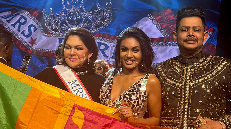 Sri Lanka's Ishadi Amanda secures First Runner-Up title at 40th Mrs. World Pageant